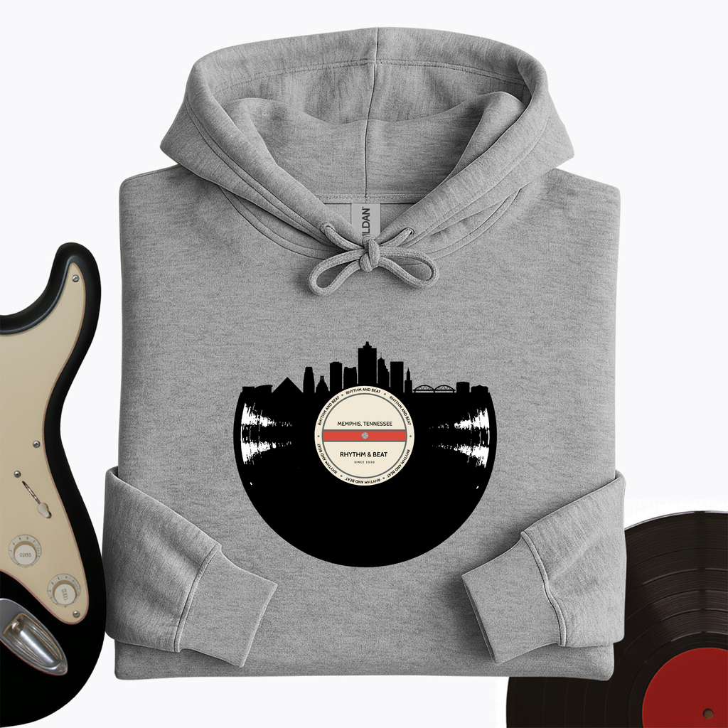 Vinyl Skyline Memphis Hoodie product image 5