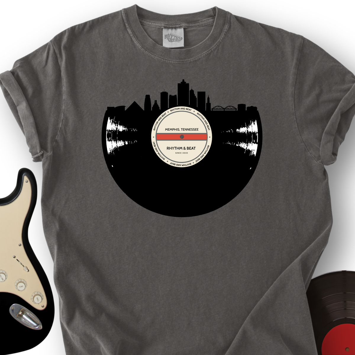 Vinyl Skyline Memphis T-Shirt product image 2