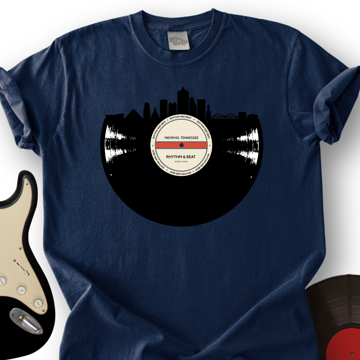 Vinyl Skyline Memphis T-Shirt product image 3