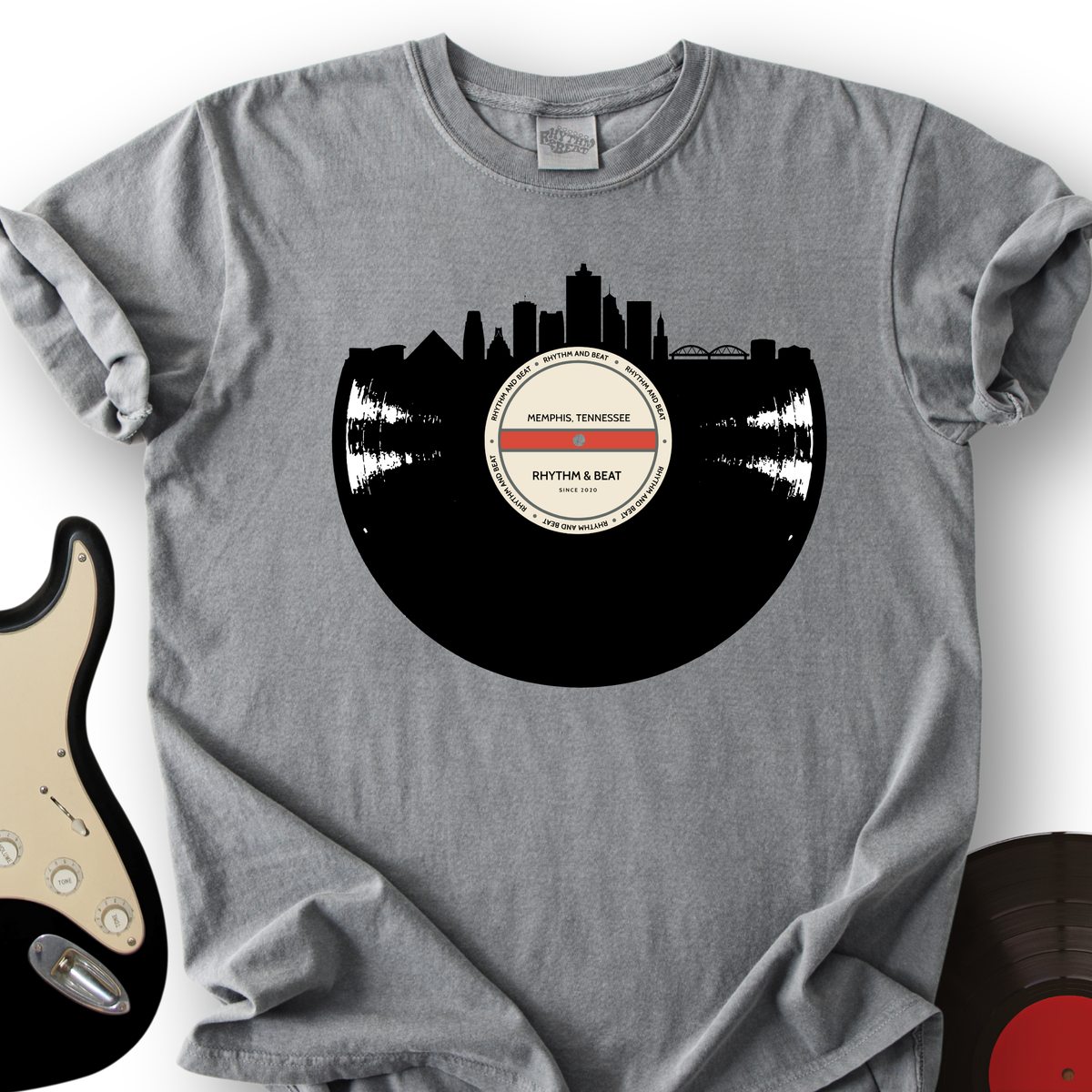 Vinyl Skyline Memphis T-Shirt product image 1