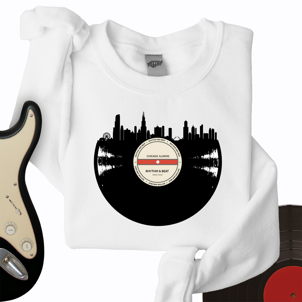 Vinyl Skyline Chicago Crewneck product image 3