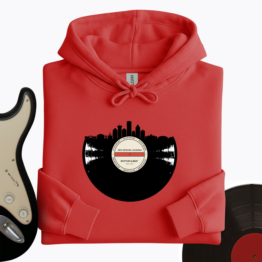 Vinyl Skyline New Orleans Hoodie product image 6