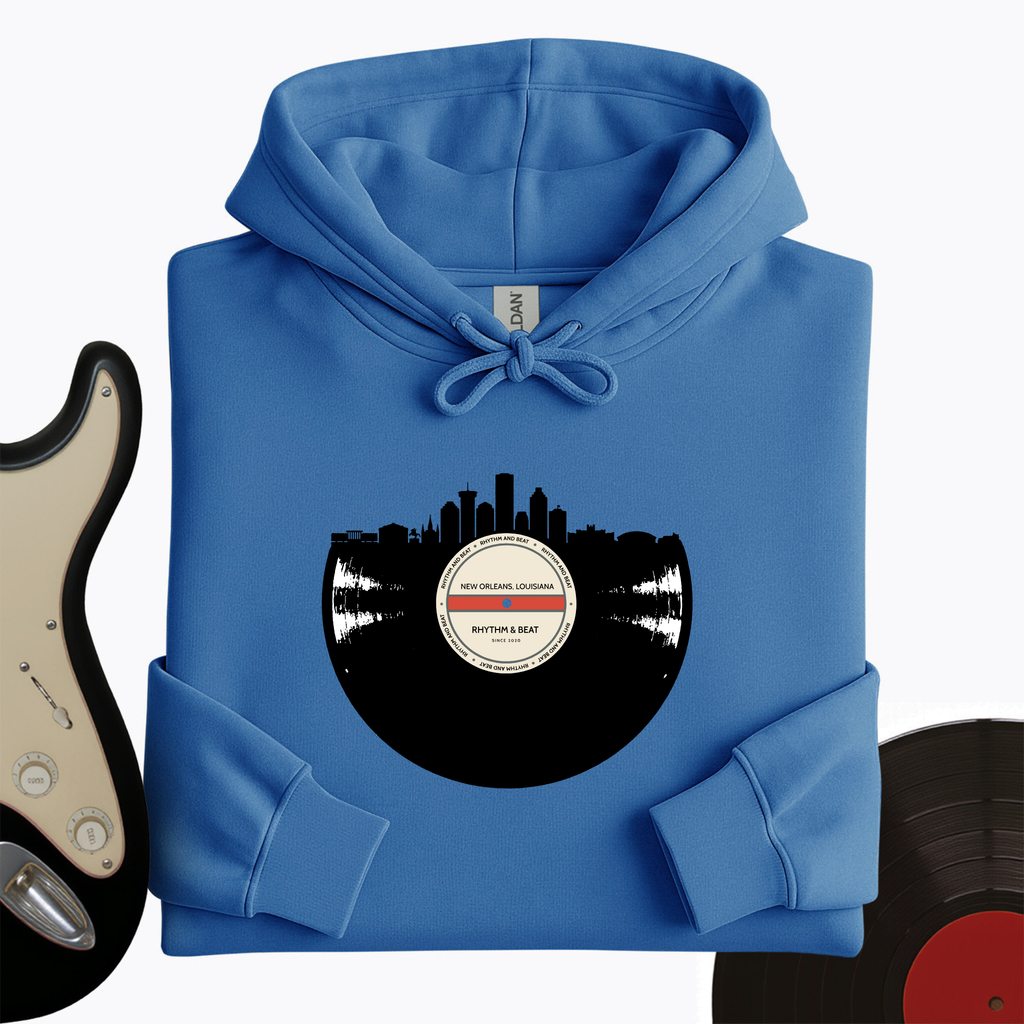 Vinyl Skyline New Orleans Hoodie product image 7