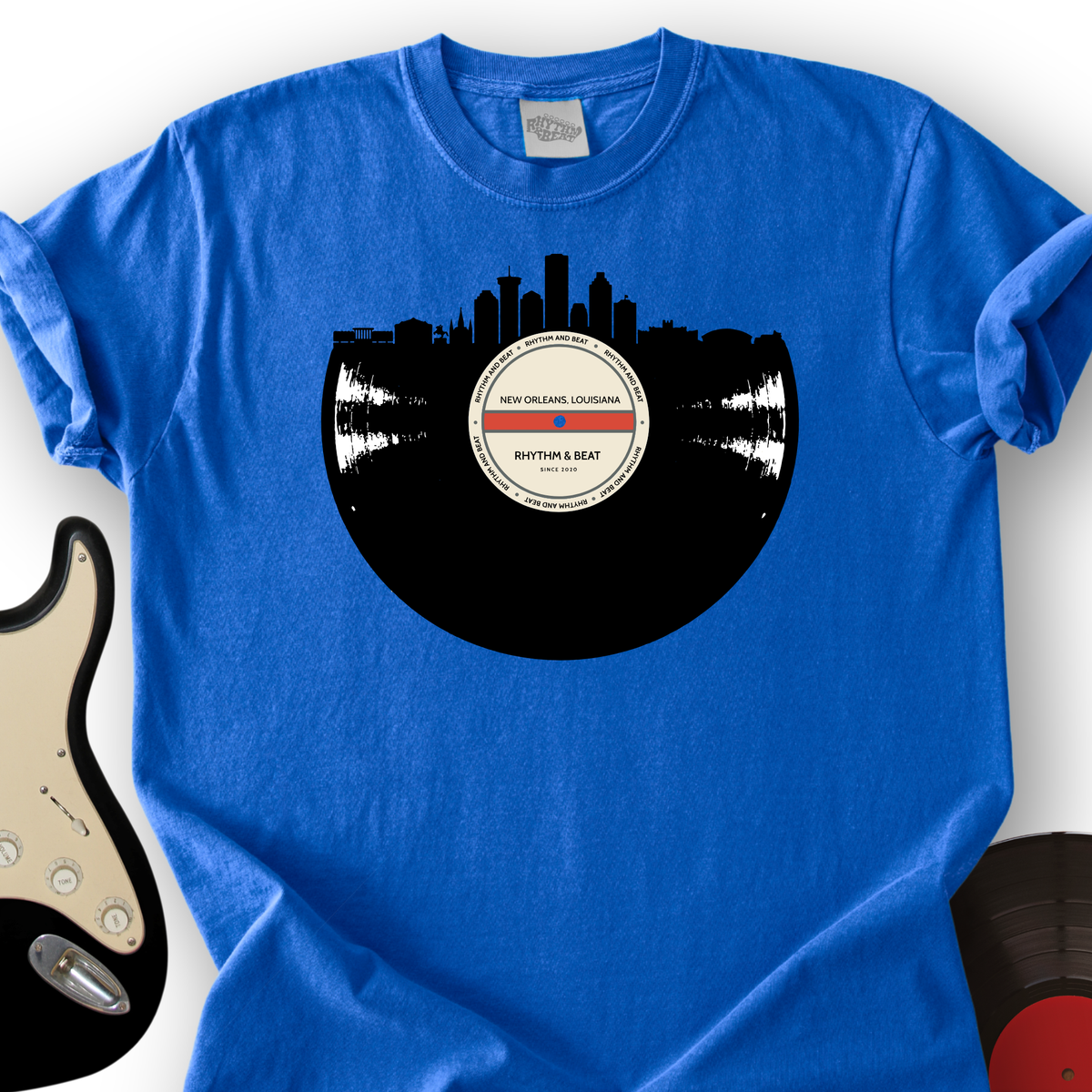 Vinyl Skyline New Orleans T-Shirt product image 1