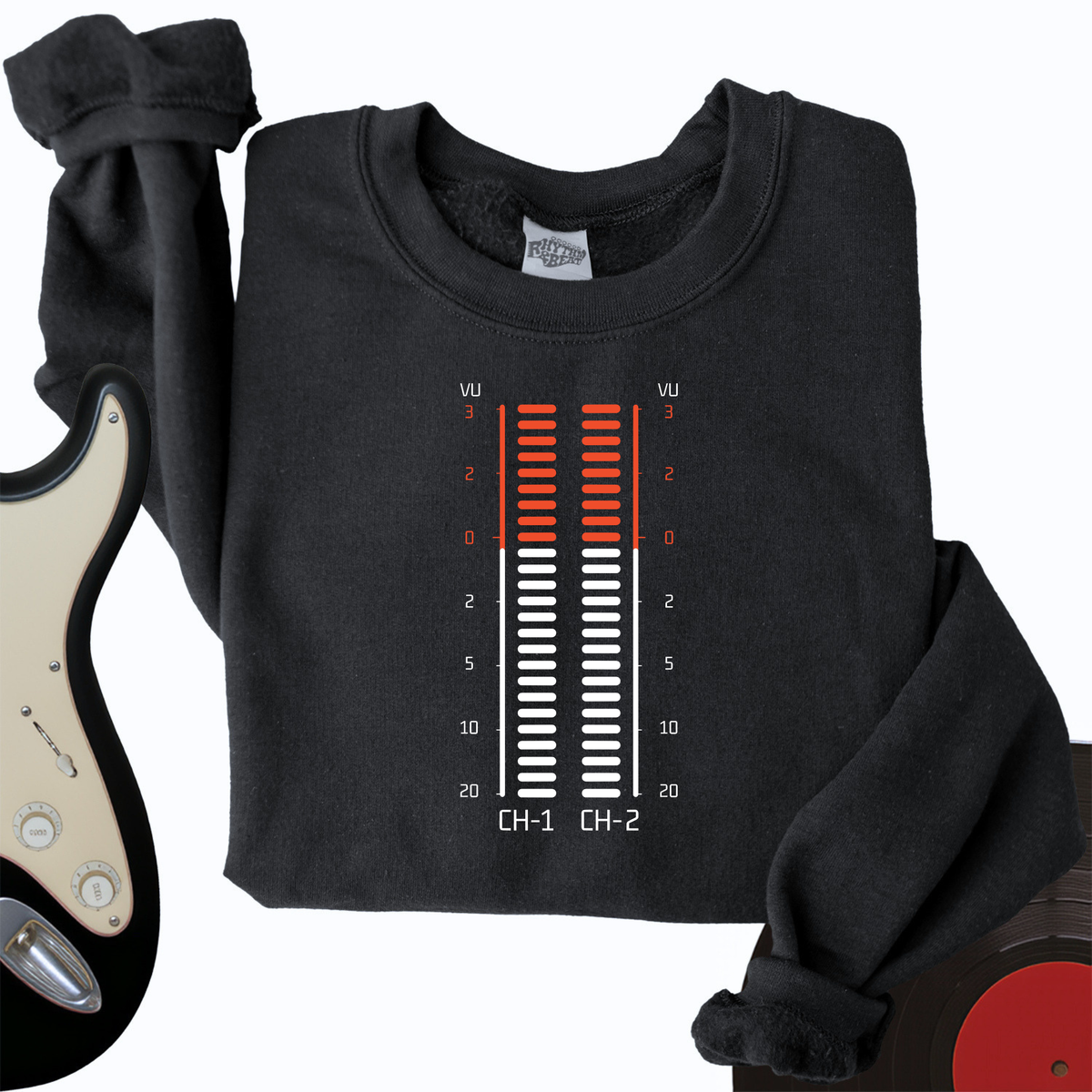Vu Meter Sound Bar Crewneck product image 4
