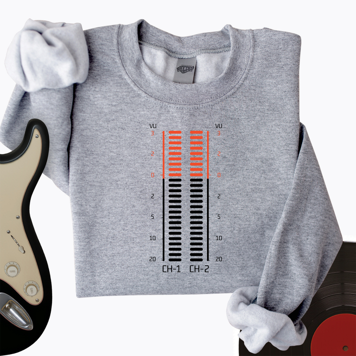 Vu Meter Sound Bar Crewneck product image 3