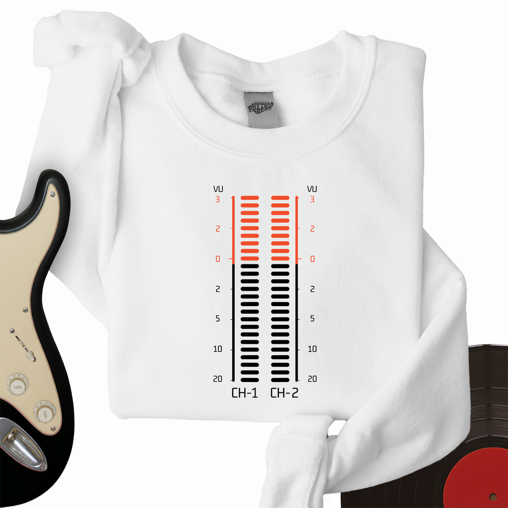 Vu Meter Sound Bar Crewneck product image 1