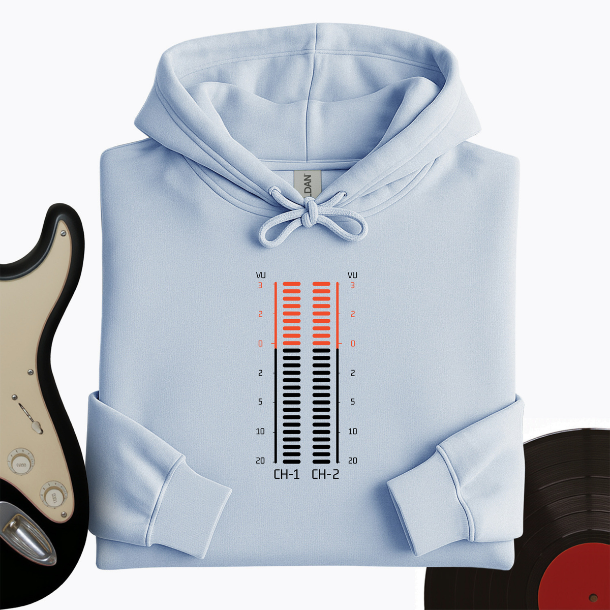 Vu Meter Sound Bar Hoodie product image 1