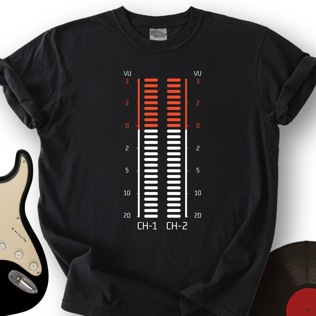 Vu Meter Sound Bar T-Shirt product image 1