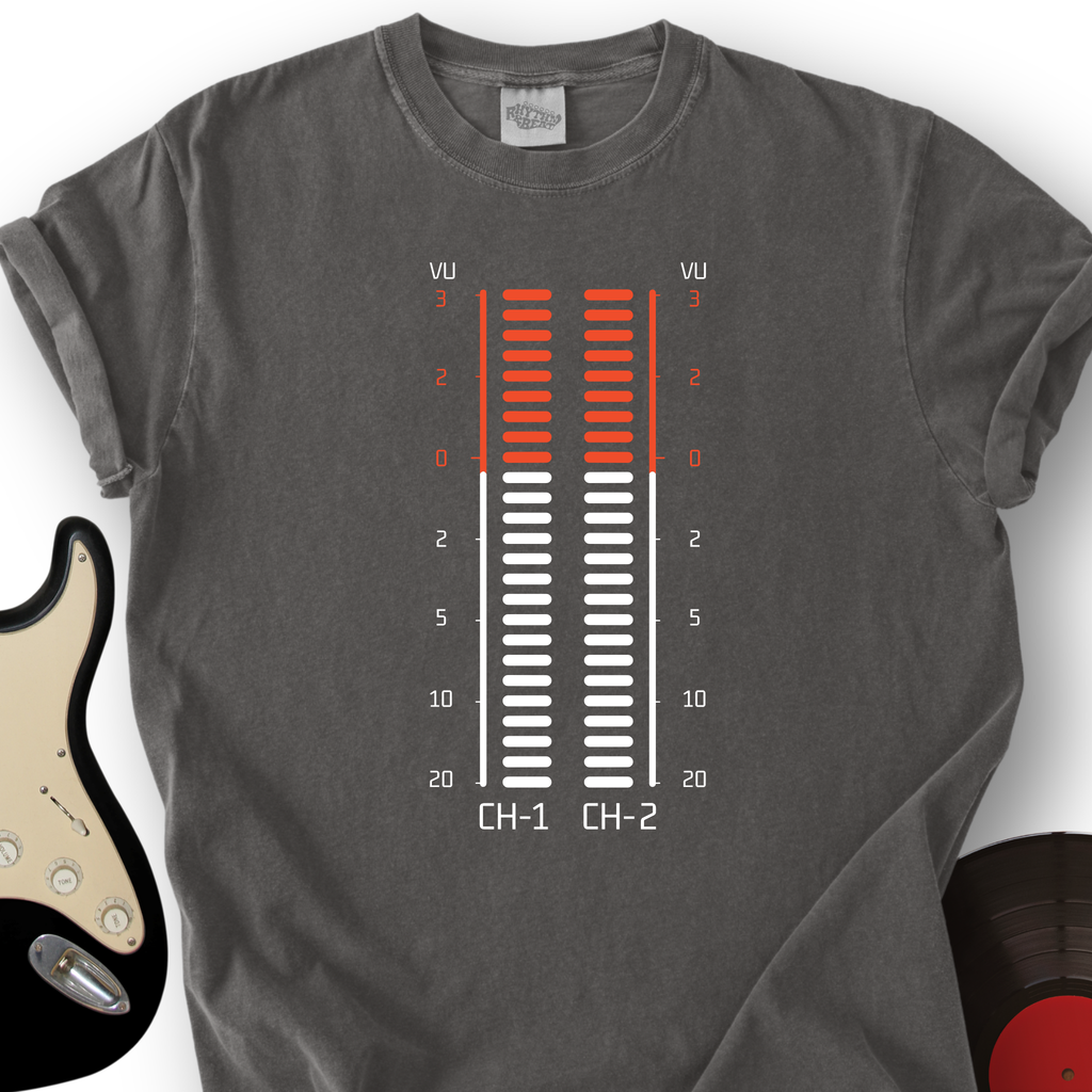 Vu Meter Sound Bar T-Shirt product image 3
