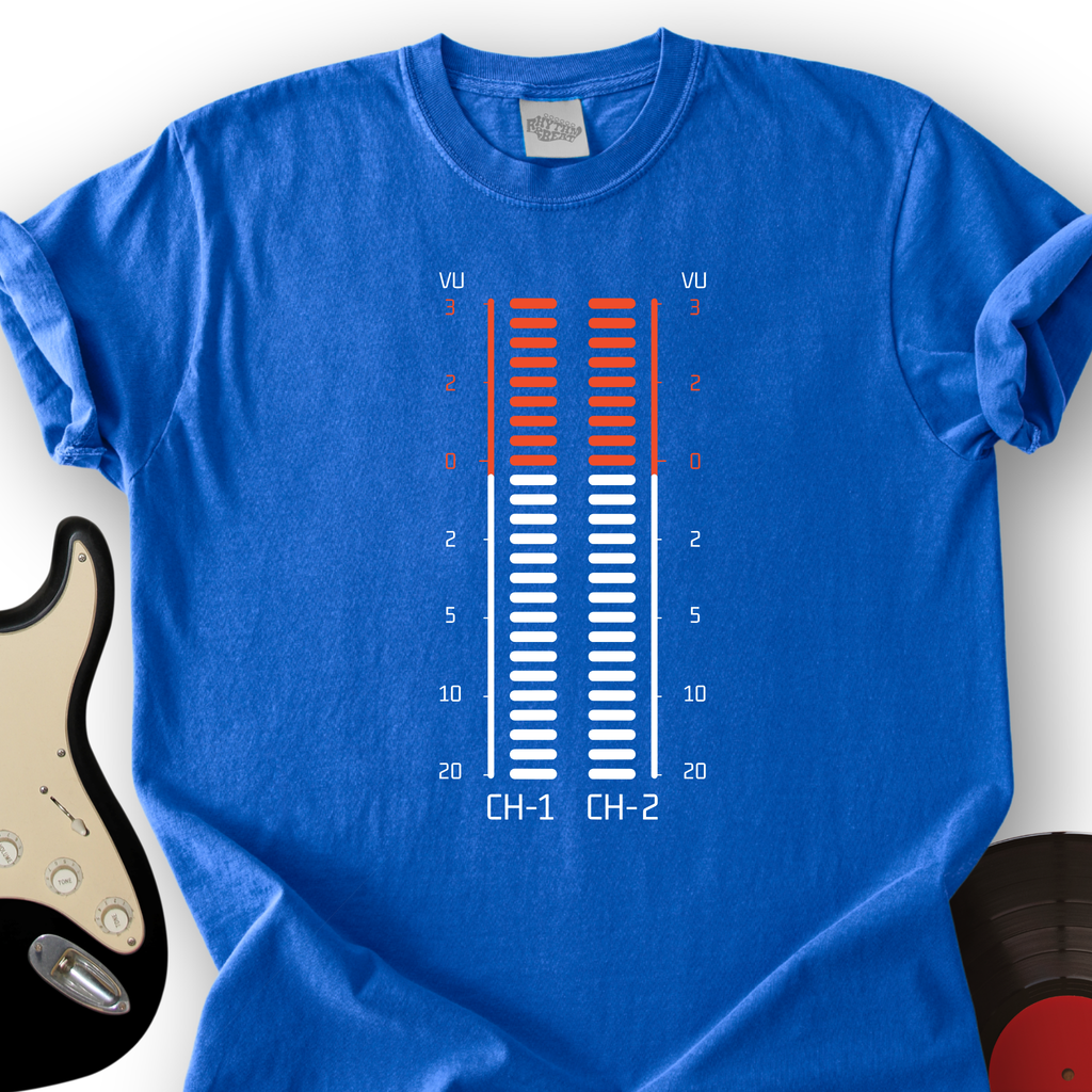 Vu Meter Sound Bar T-Shirt product image 5