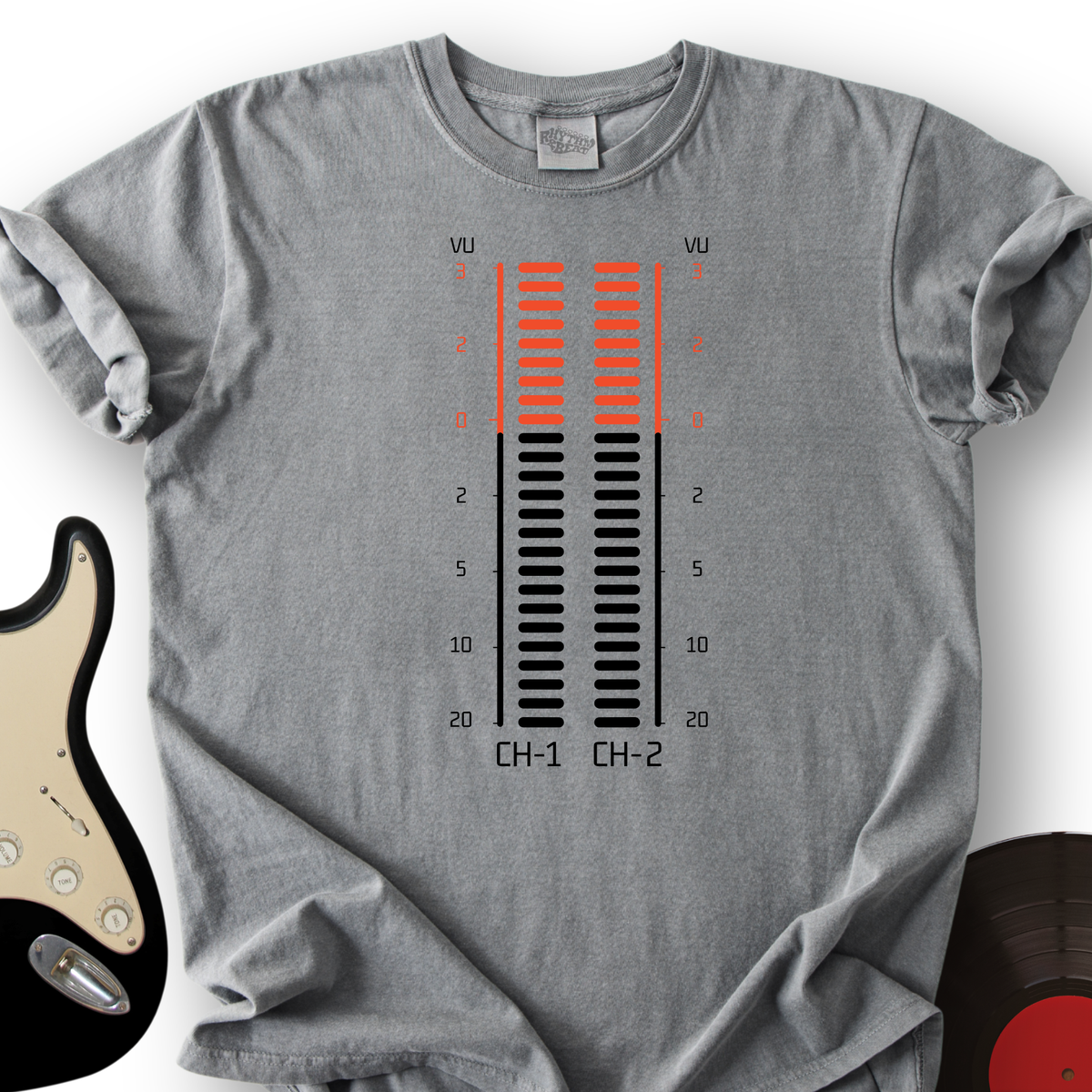 Vu Meter Sound Bar T-Shirt product image 2