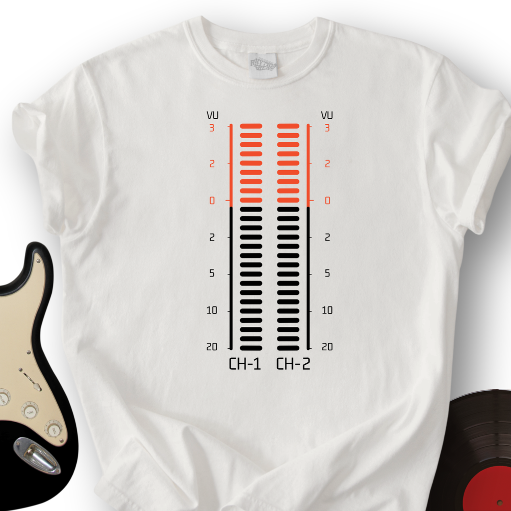 Vu Meter Sound Bar T-Shirt product image 6