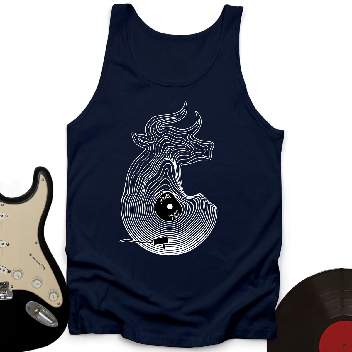 Vinimal Bull Tank Top