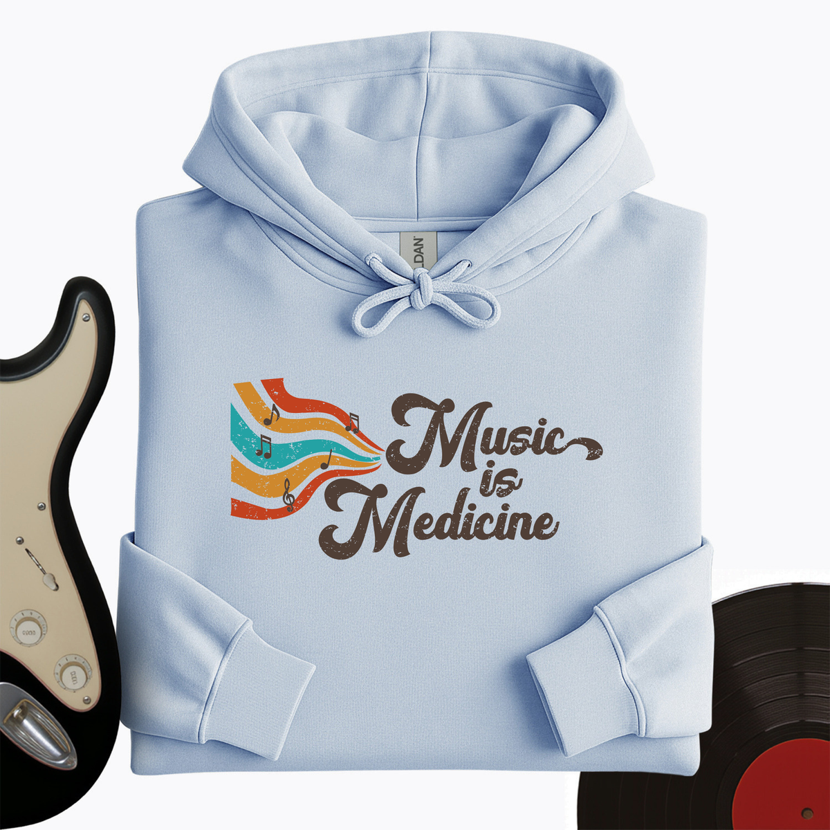 Music Is Medicine Hoodie product image 3