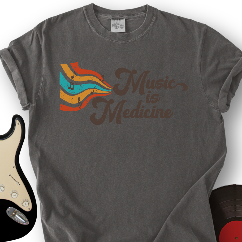 Music Is Medicine T-Shirt product image 3