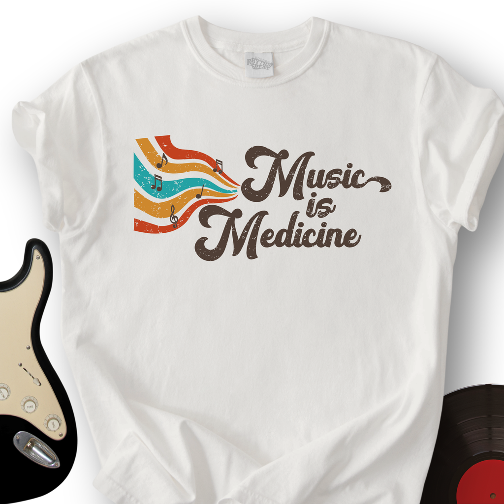 Music Is Medicine T-Shirt product image 2