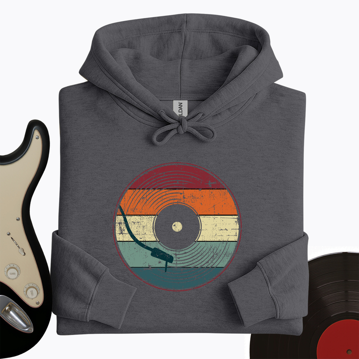 Retro Record Hoodie product image 3