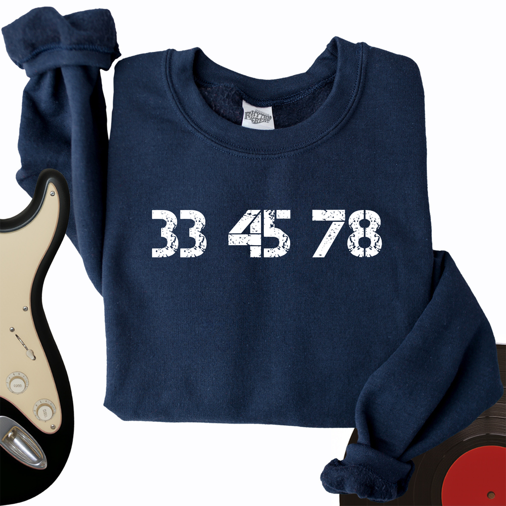 33-45-78 RPM Turntable Crewneck product image 2