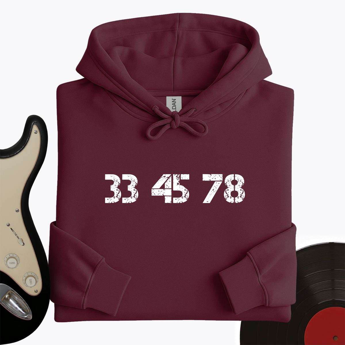 33-45-78 RPM Turntable Hoodie product image 3