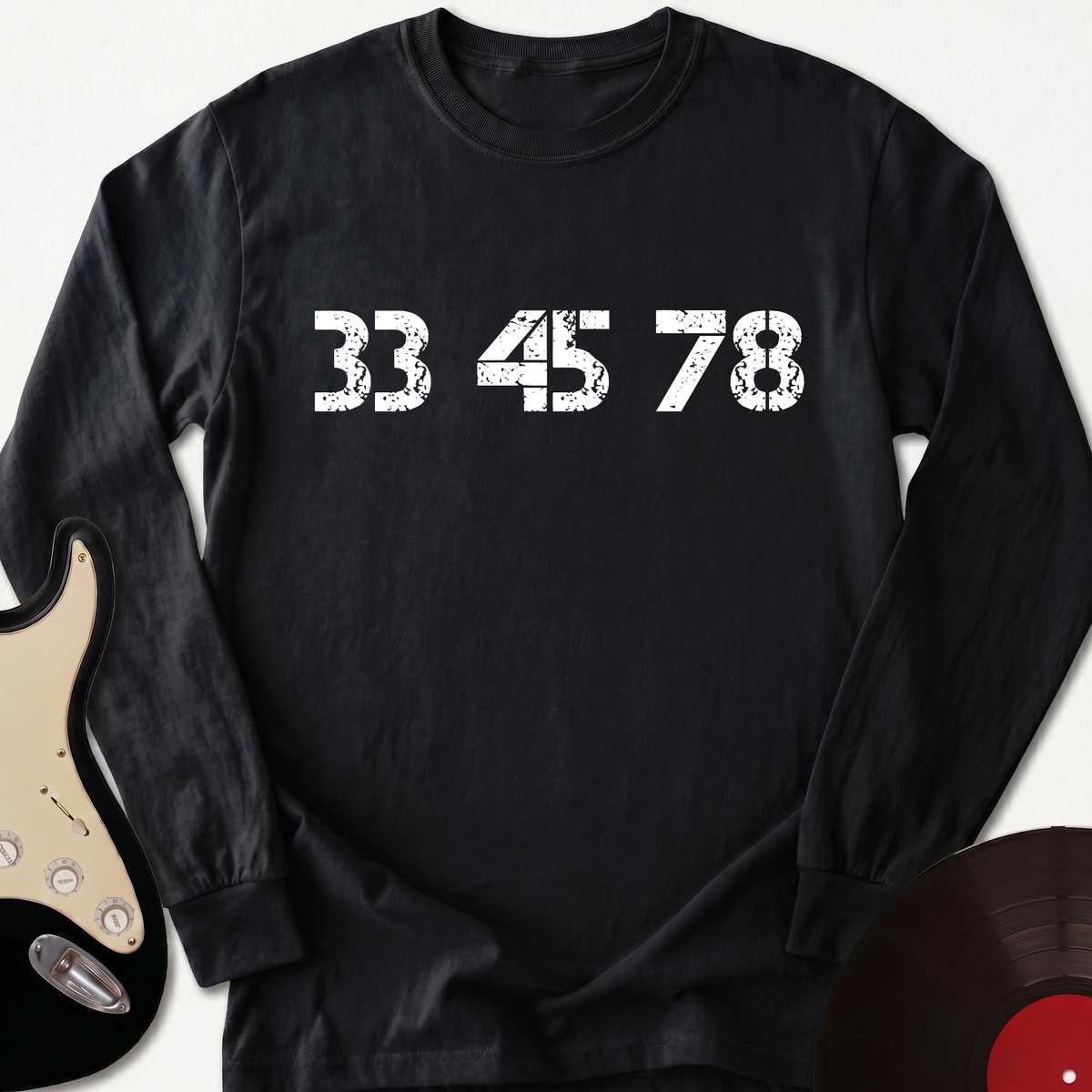 33-45-78 RPM Turntable Long Sleeve