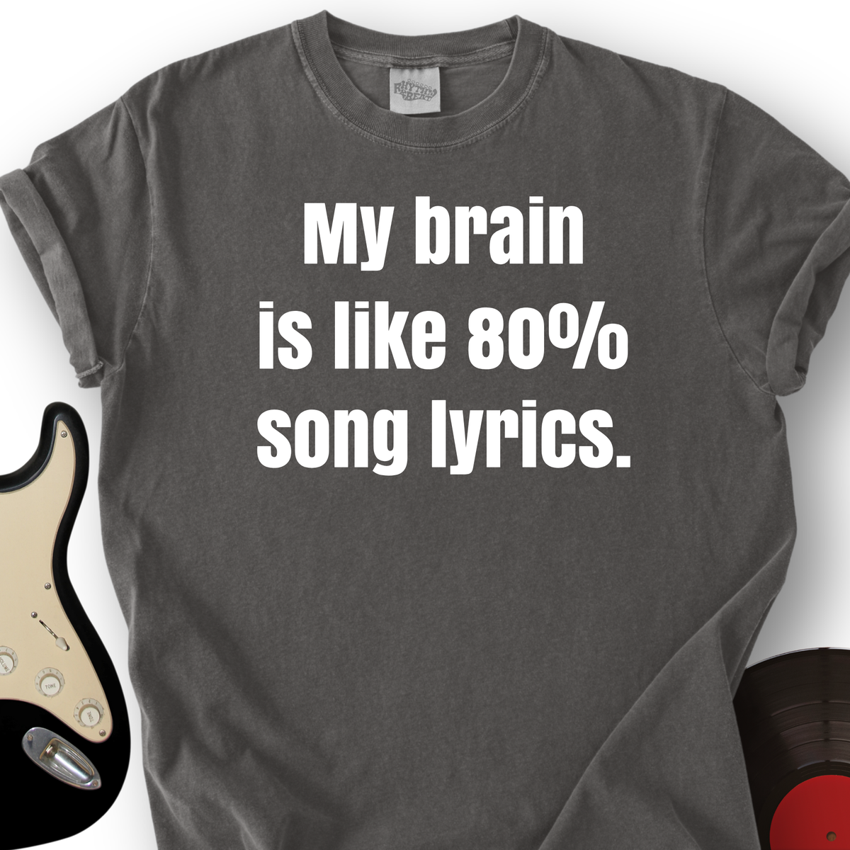 Brain of Lyrics T-Shirt product image 2