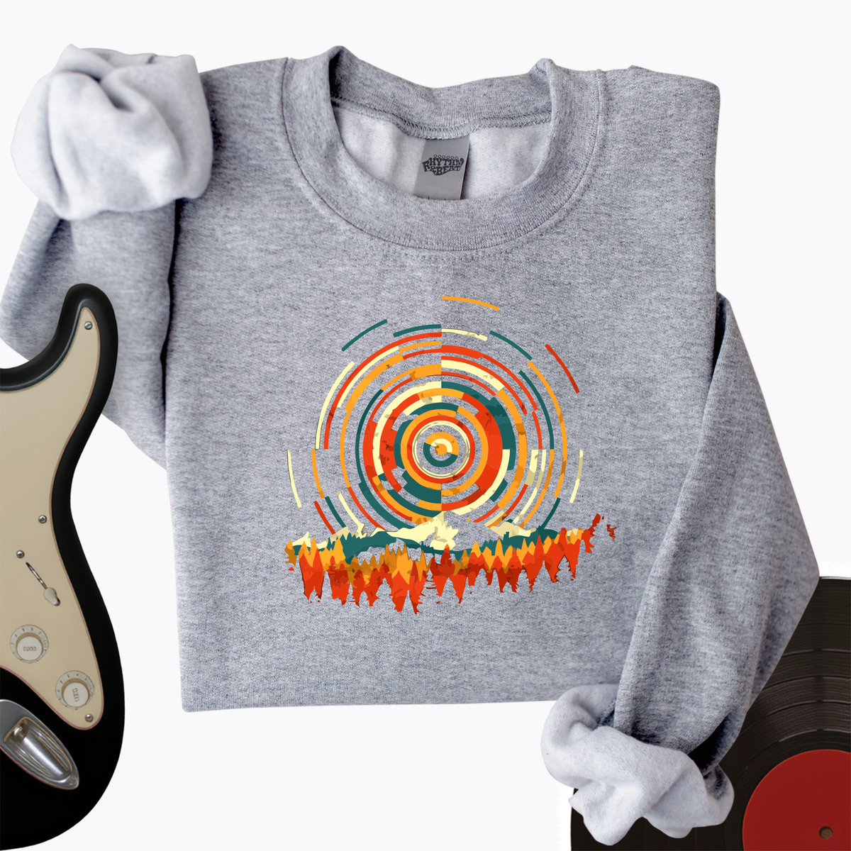 Musical Sunset Crewneck product image 1