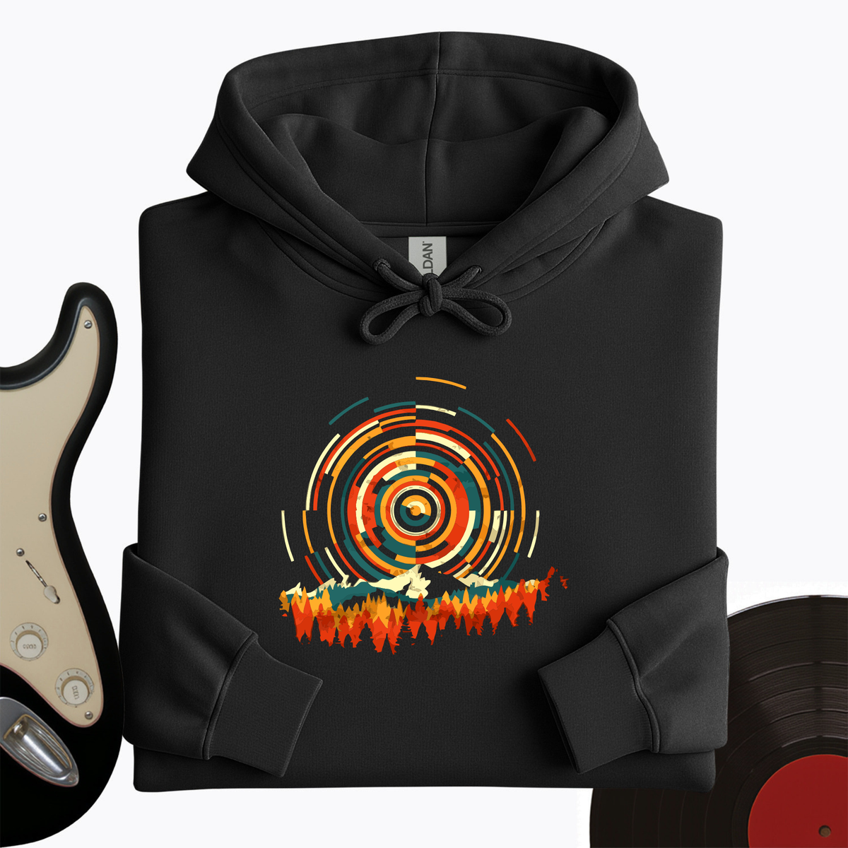 Musical Sunset Hoodie product image 6