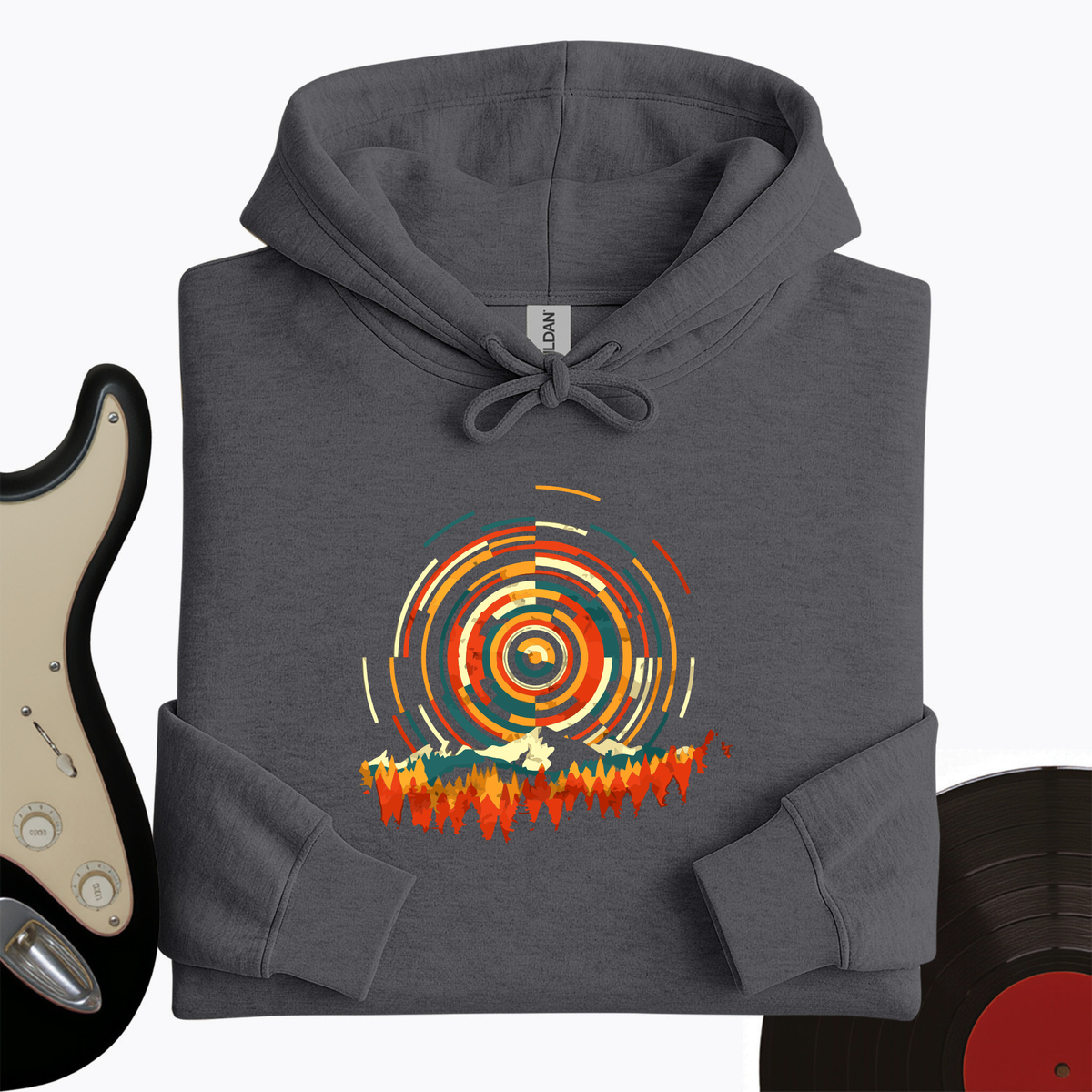 Musical Sunset Hoodie product image 2