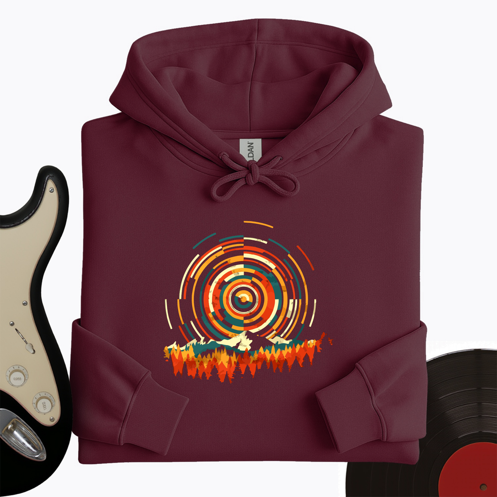 Musical Sunset Hoodie product image 3