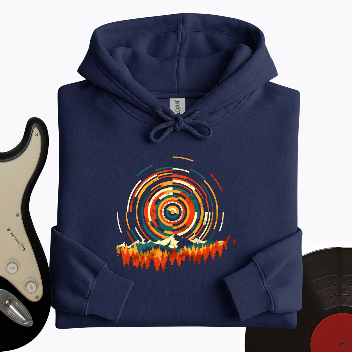Musical Sunset Hoodie product image 1