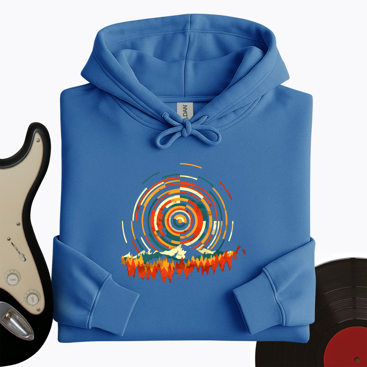Musical Sunset Hoodie product image 7