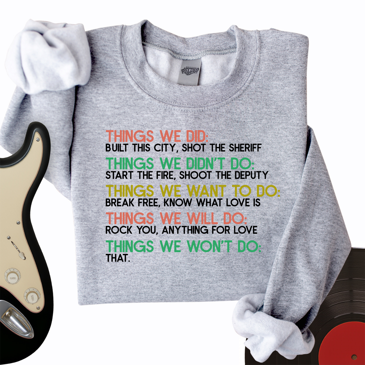 Things We Did Crewneck product image 2