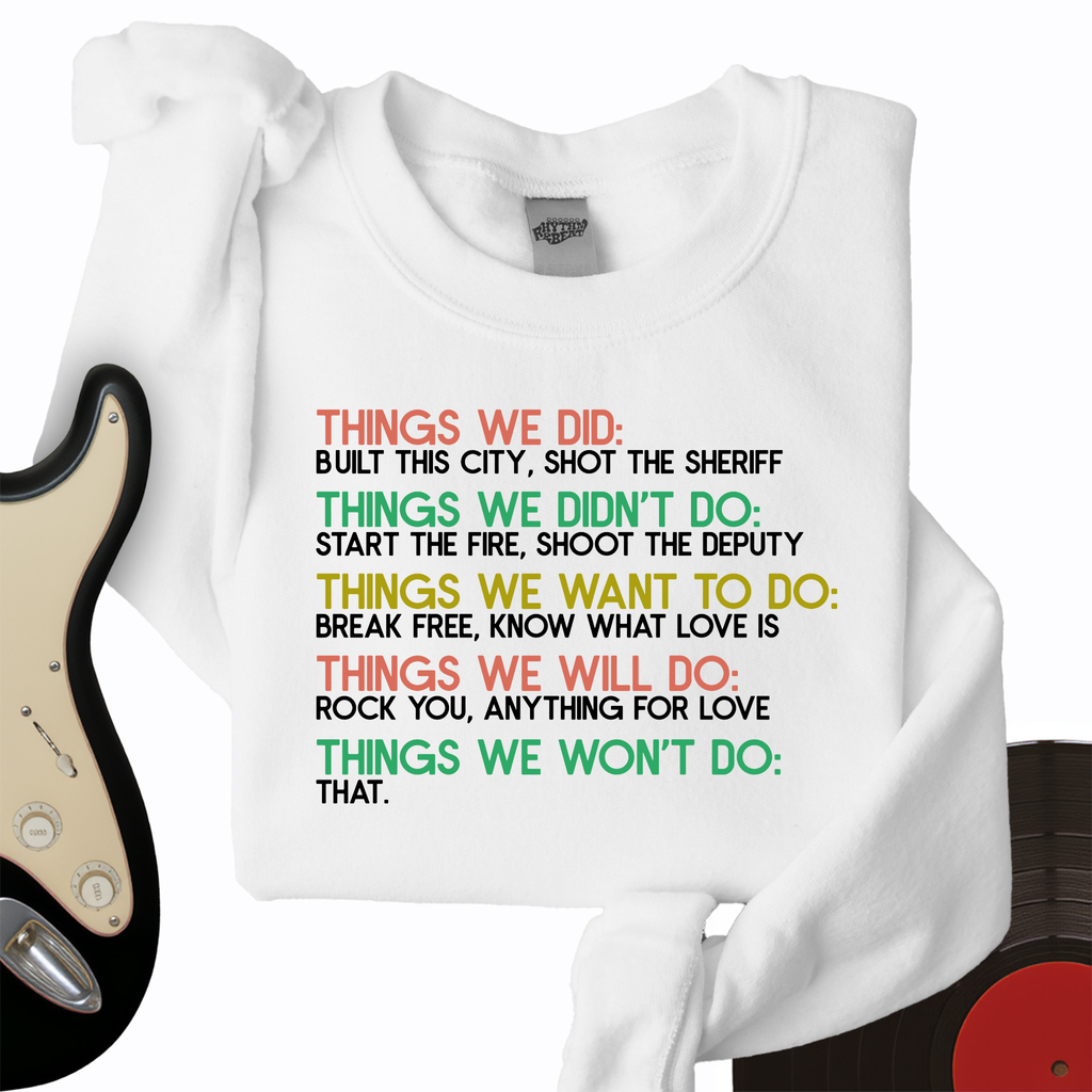 Things We Did Crewneck product image 3