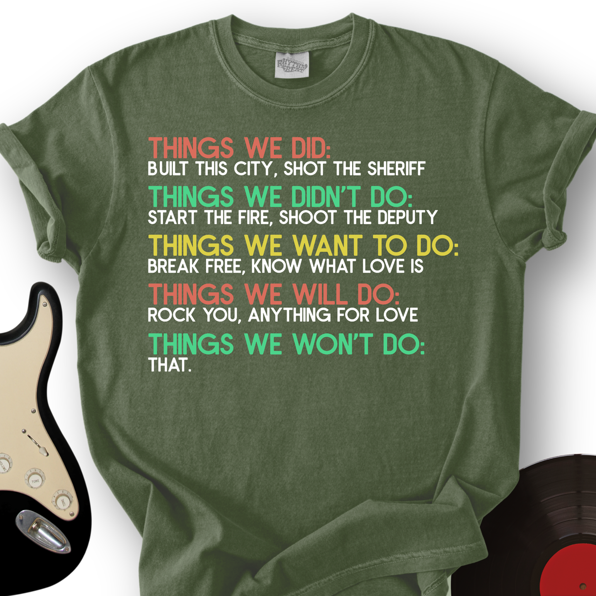 Things We Did T-Shirt product image 7