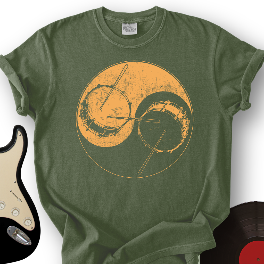Yin Yang Drums T-Shirt product image 7