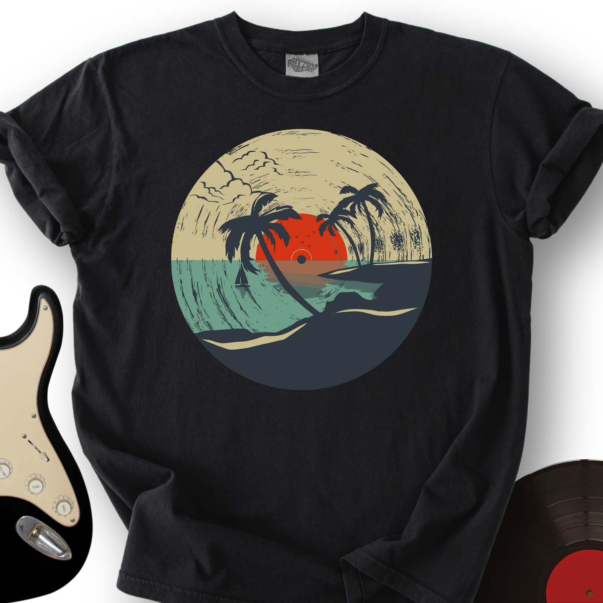 Beach Record T-Shirt product image 7