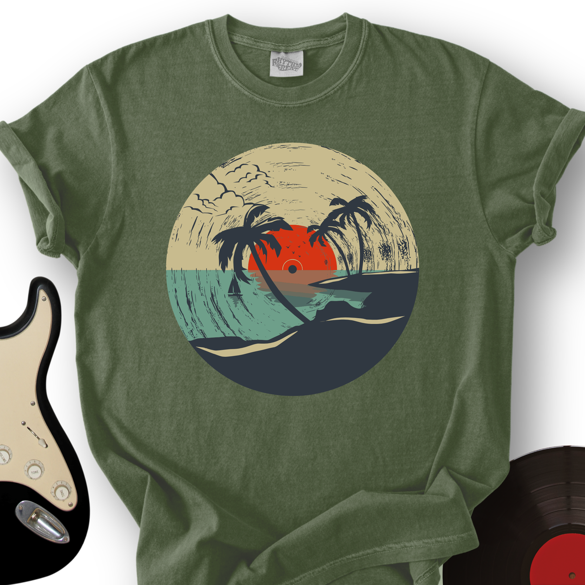 Beach Record T-Shirt product image 1
