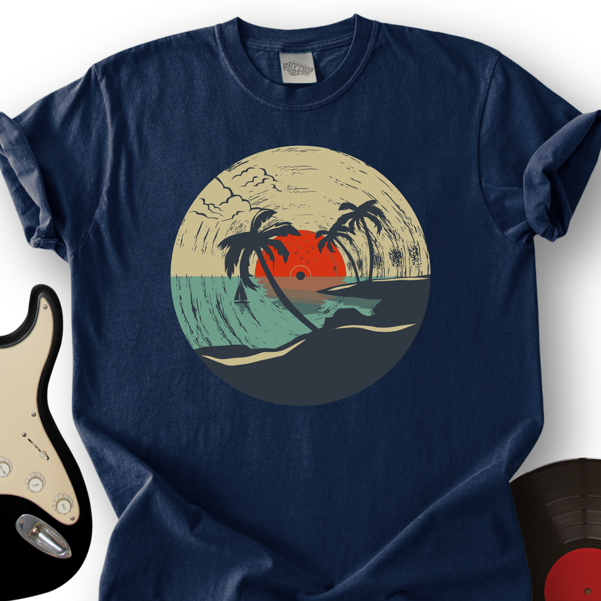 Beach Record T-Shirt product image 3