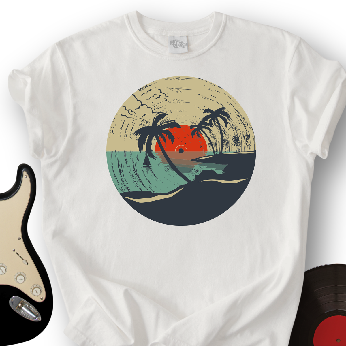 Beach Record T-Shirt product image 6