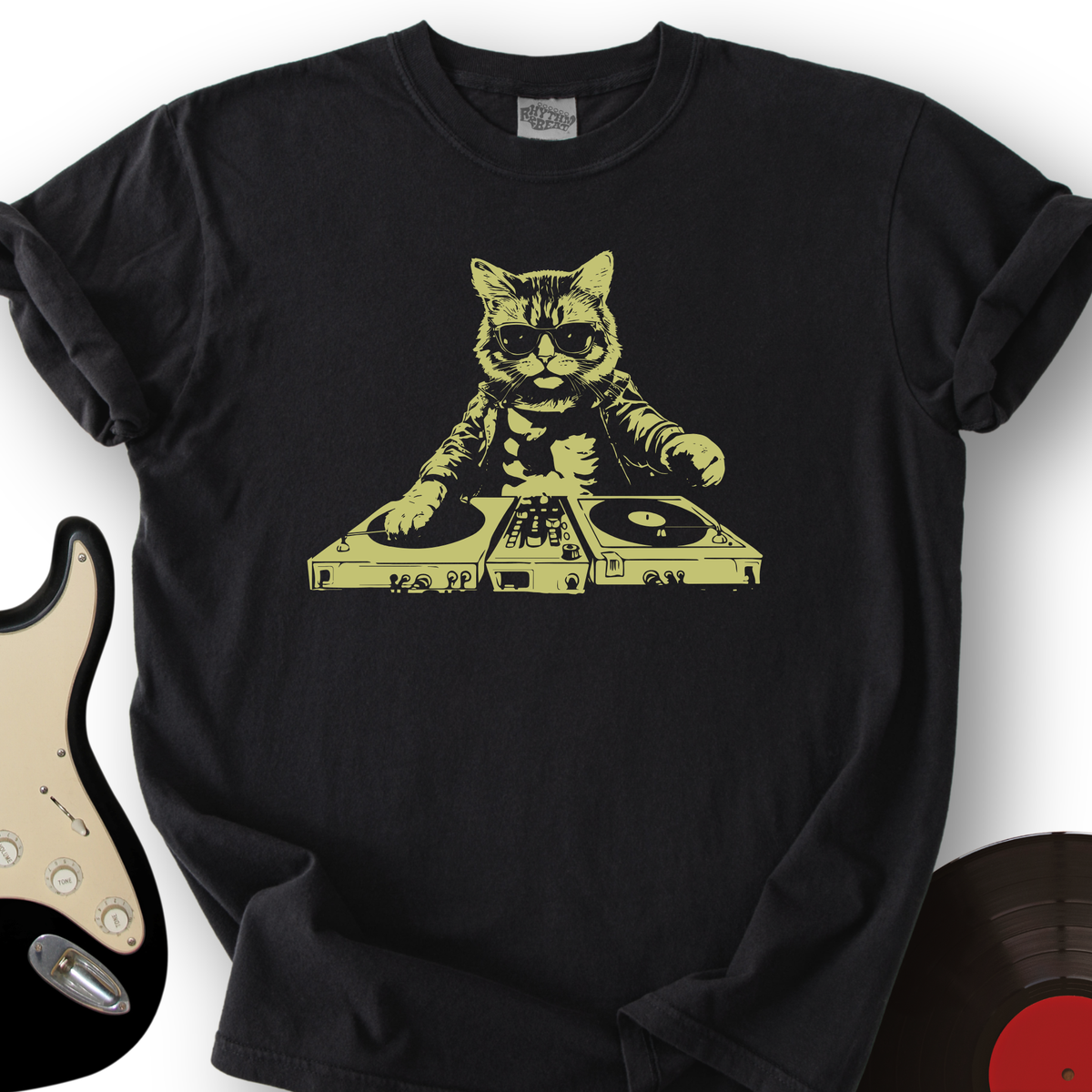 Cat DJ T-Shirt product image 6