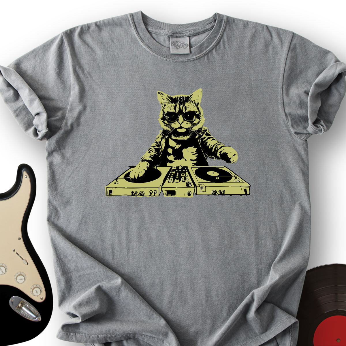 Cat DJ T-Shirt product image 5