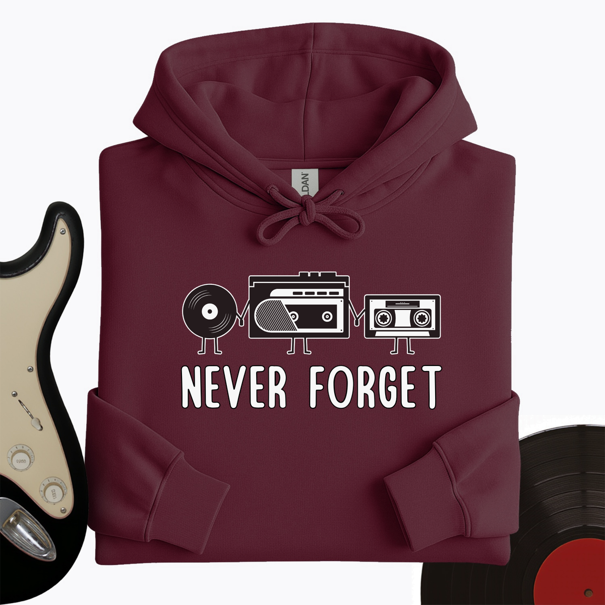 I Love The 80s Hoodie product image 3