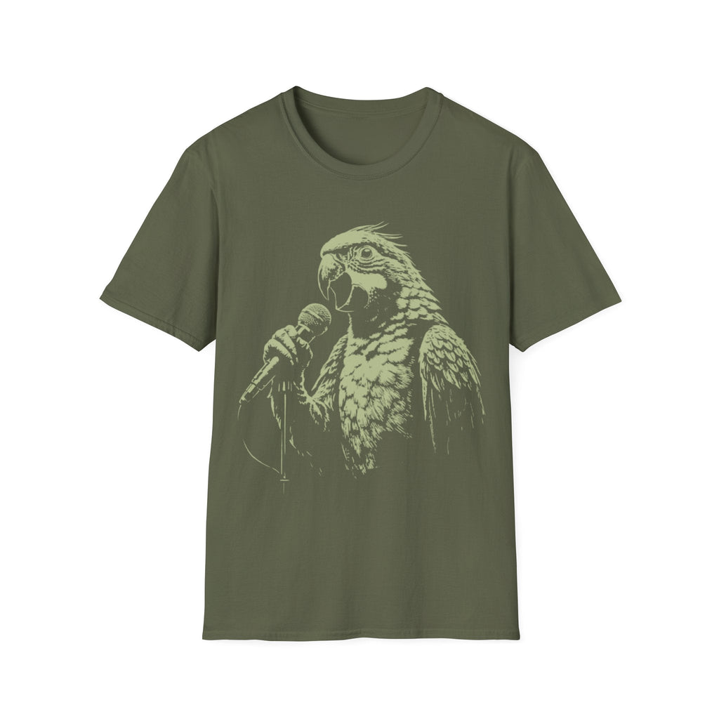 Parrot Singer T-Shirt product image 10