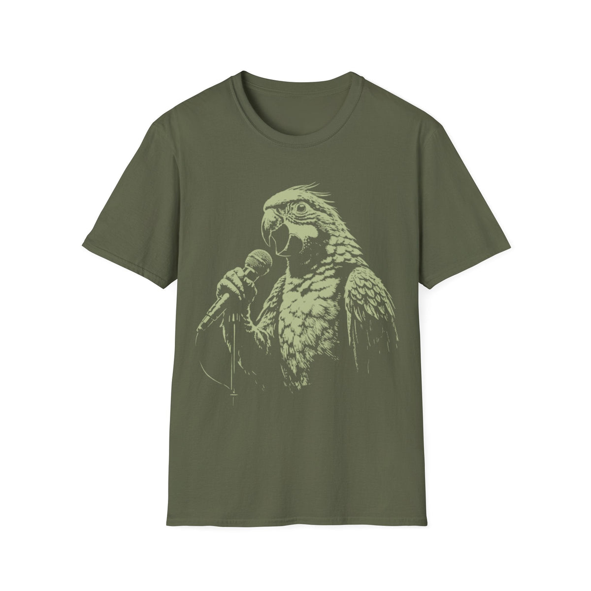 Parrot Singer T-Shirt product image 10