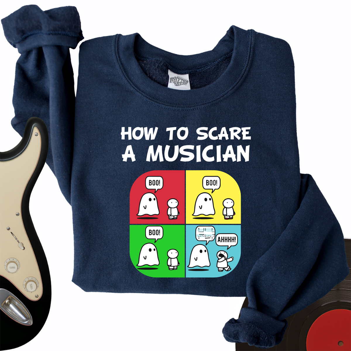 Scare A Musician Crewneck product image 2