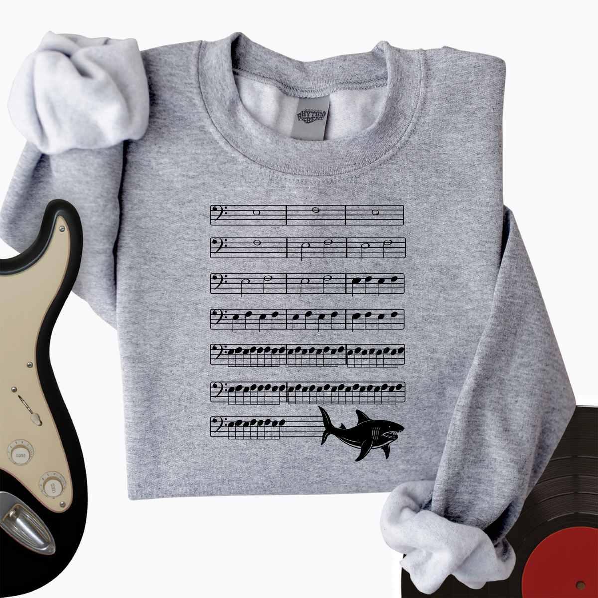 Music Shark Crewneck product image 2