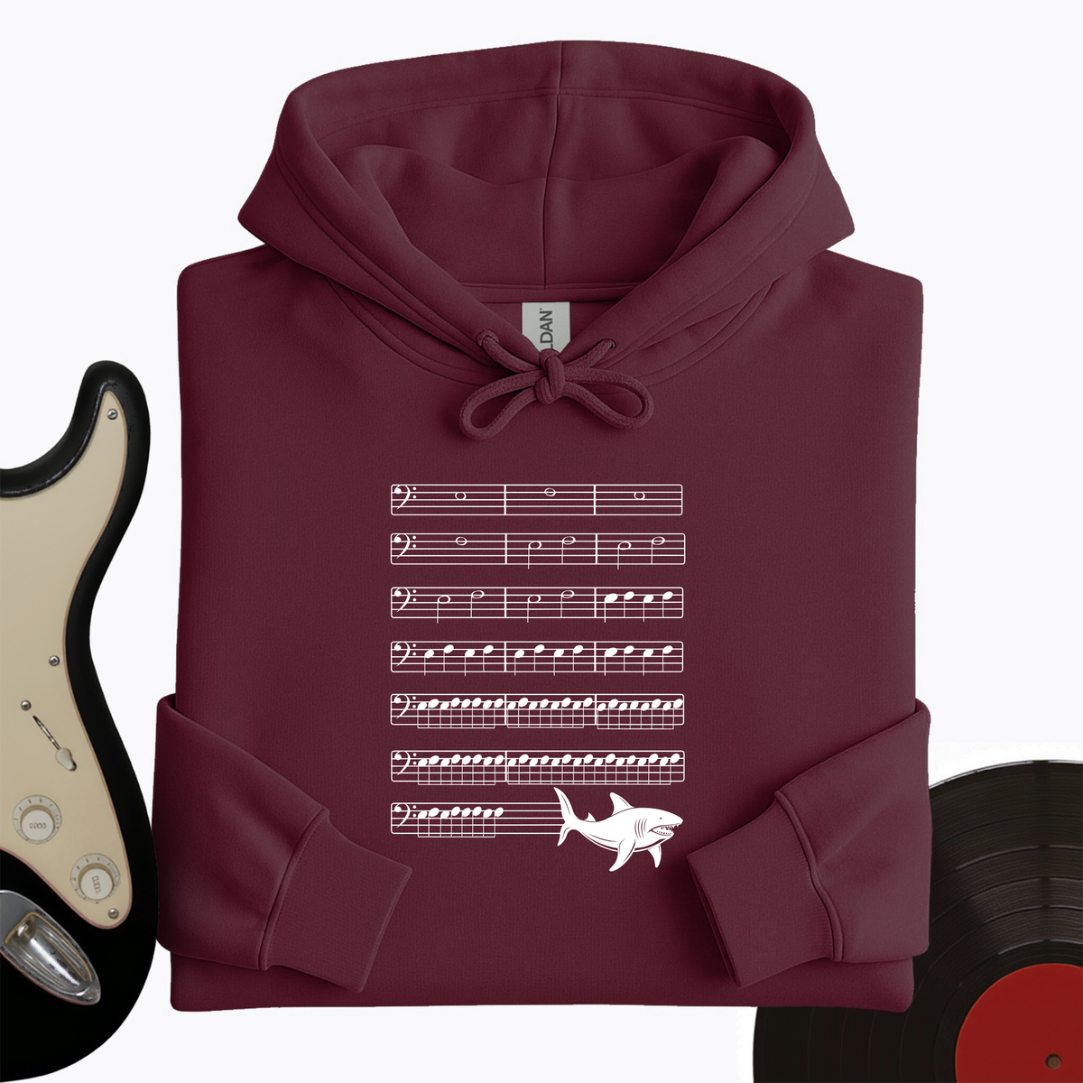 Music Shark Hoodie product image 2