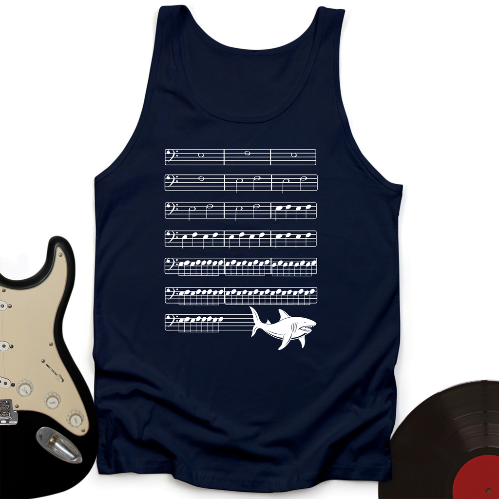 Music Shark Tank Top