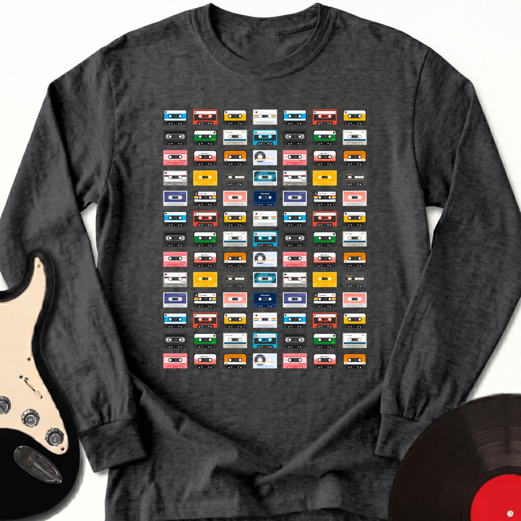 Rainbow Cassette Long Sleeve